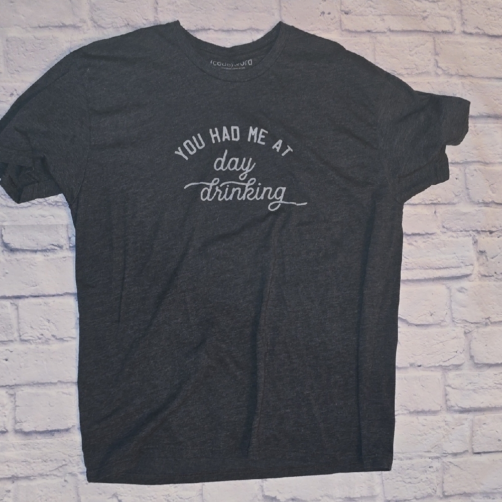 Dark Gray Graphic Tee